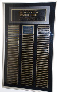 William N. Stiles Award of Merit
